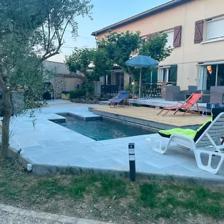 Chez-sixtine D'hotes Ubytování v soukromí Albon